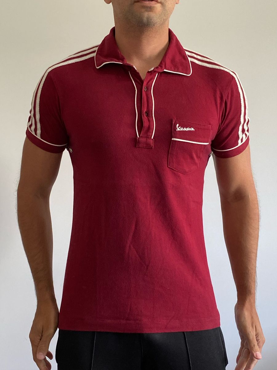 Camisa Adidas Originals Vespa | Camiseta Masculina Adidas Usado 41083059 |
