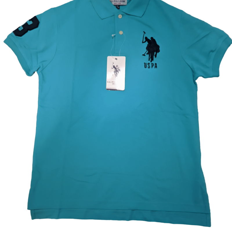 Camisa Polo Assn Uspa - Azul Petróleo, Camisa Masculina Us Polo Assn Uspa  Nunca Usado 96162226