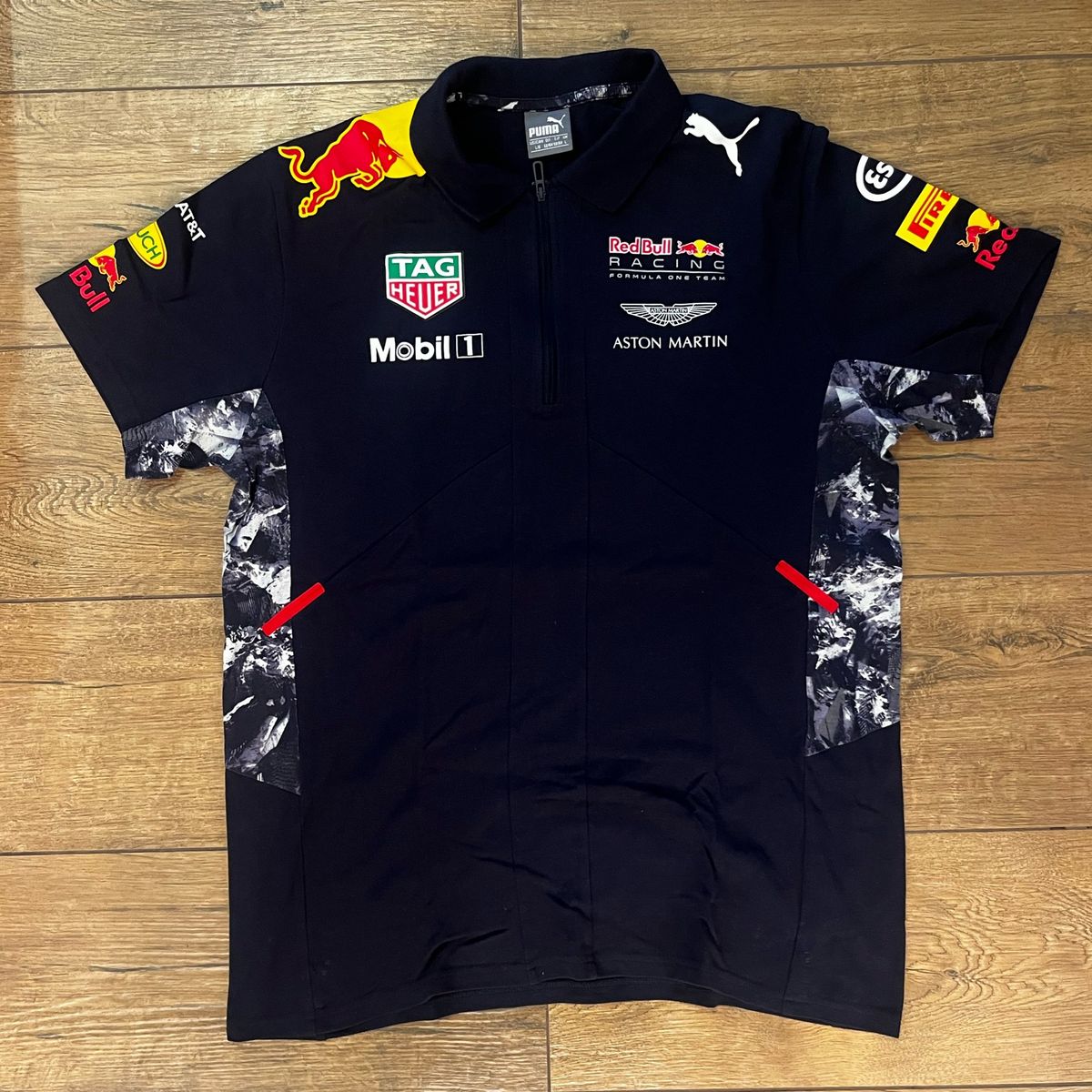Camisa Polo F1 Red Bull Aston Martin Verstappen | Camiseta