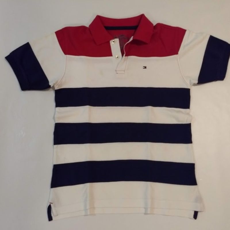 Camisa Polo Tommy Hilfiger Listrada feminina