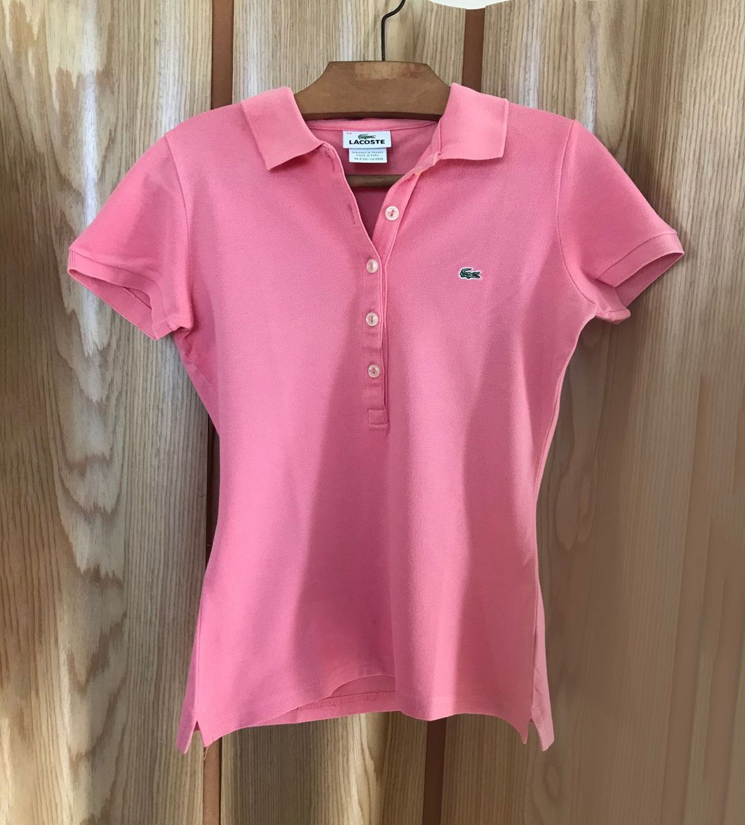 lacoste camisa feminina