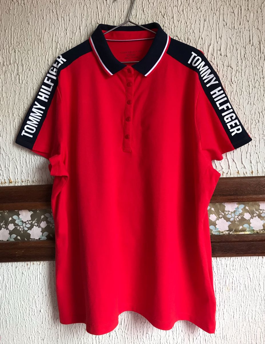 blusa polo tommy hilfiger feminina