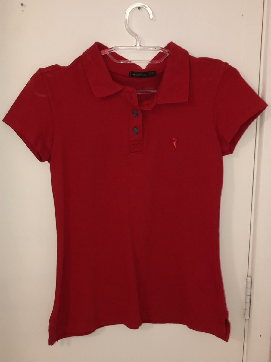 blusa polo feminina south