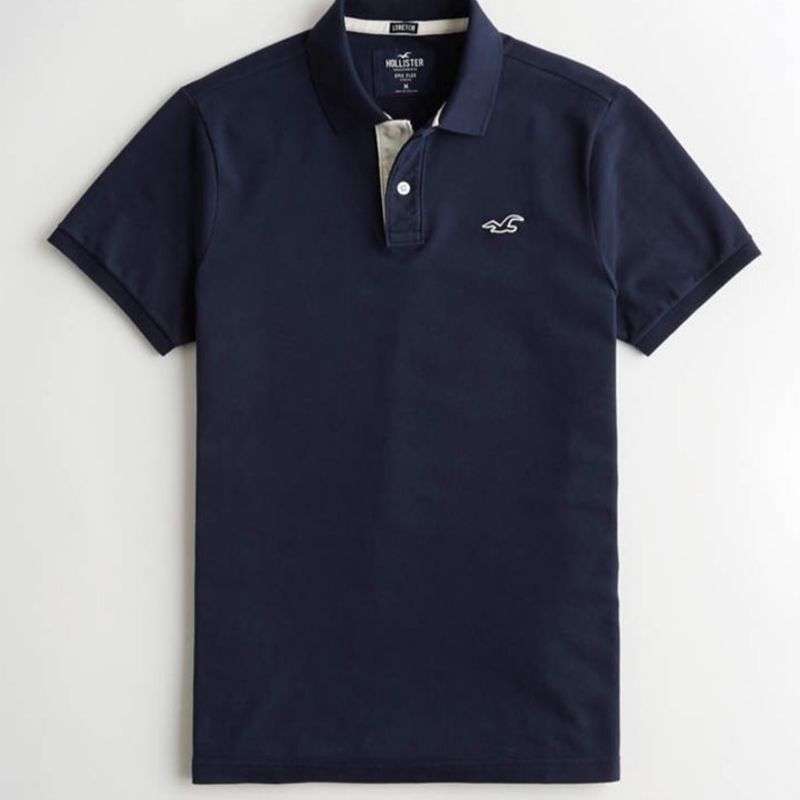 Camisa Polo Hollister Strech Importada Original Hollister Nunca Usado 49407544 enjoei