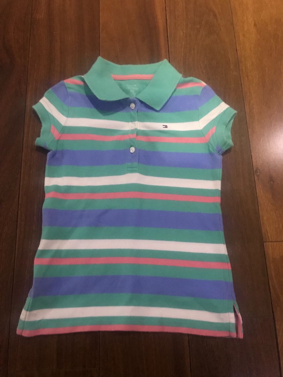 polo tommy infantil feminina