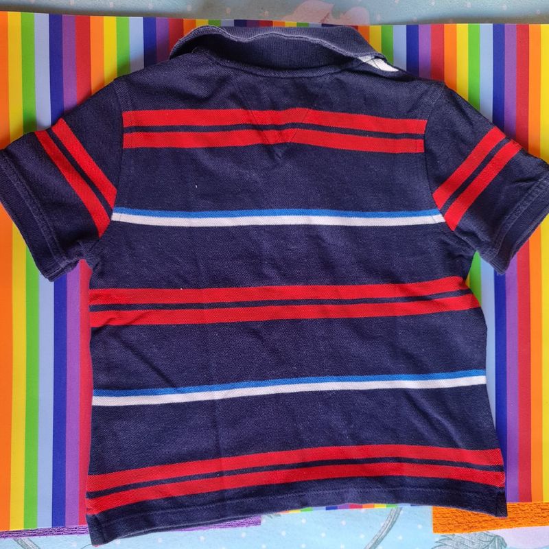 Polo Tommy Hilfiger Brasil 3t, Roupa Infantil para Menino Tommy Hilfiger  Usado 96389807