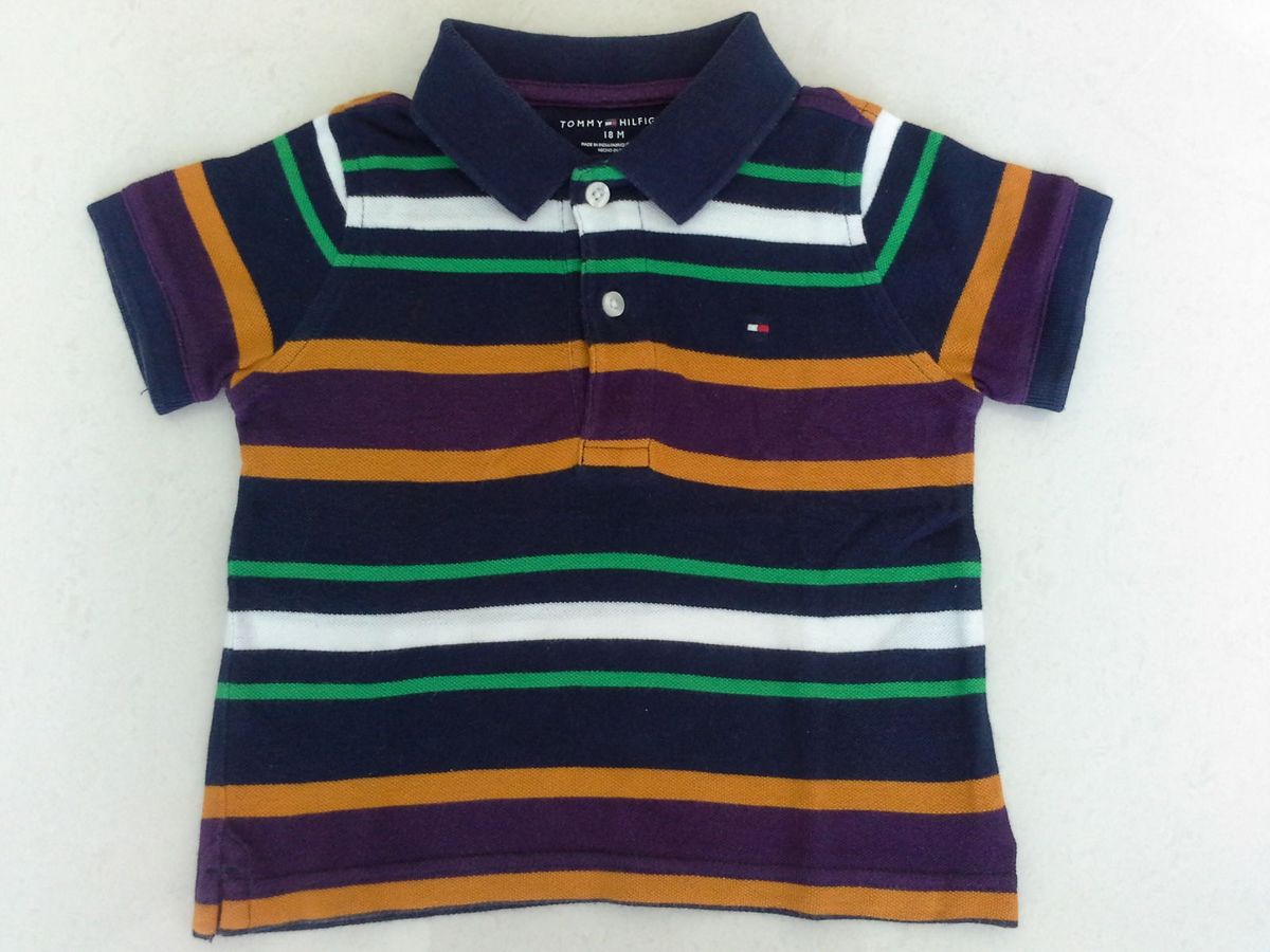 camisa polo tommy infantil