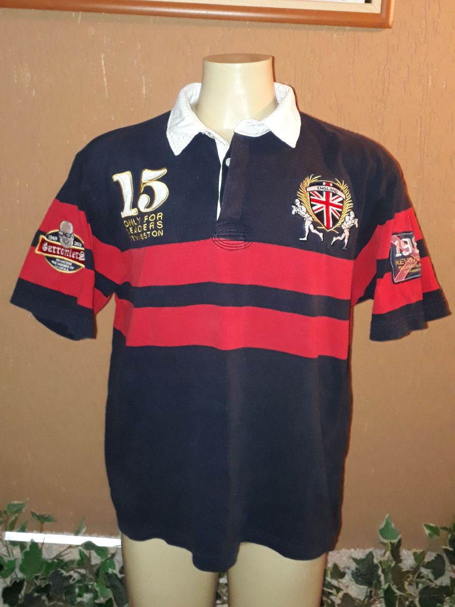 Camisa P Lo Kevingston Rugby Original Da Poca Roupa Esportiva Masculino Kevingston Usado