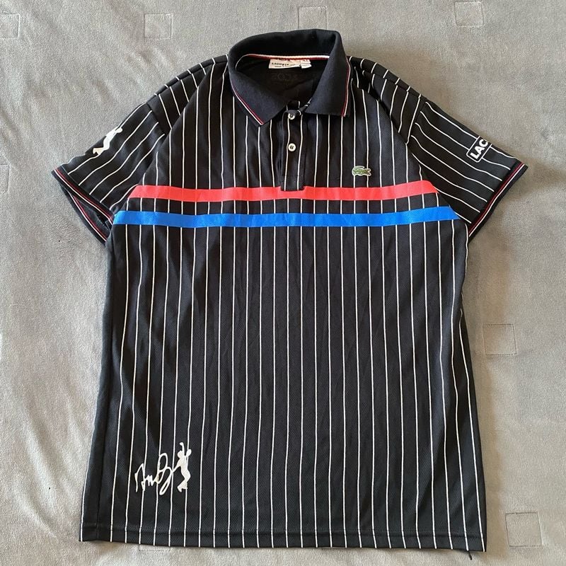 Camisa Polo Lacoste Andy Roddick Listrada | Lacoste Usado