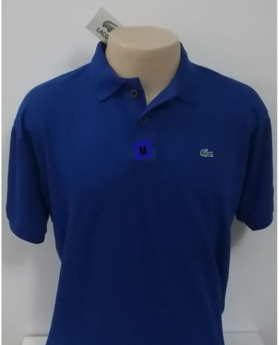 polo lacoste azul marinho
