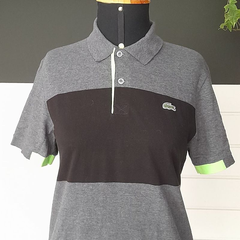 Polo lacoste hot sale colorida