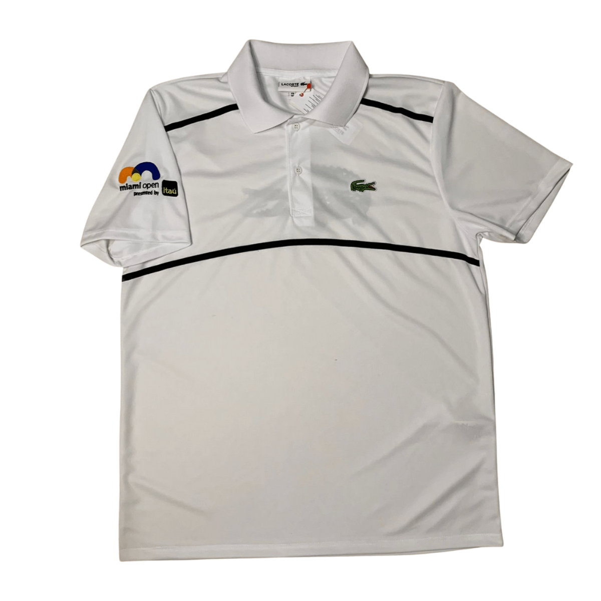 Camisa Polo Lacoste Edit Miami Open Camiseta Masculina Lacoste Nunca Usado