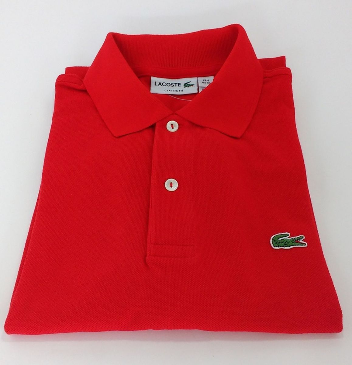 camisa polo lacoste masculina tamanho g - camisas lacoste