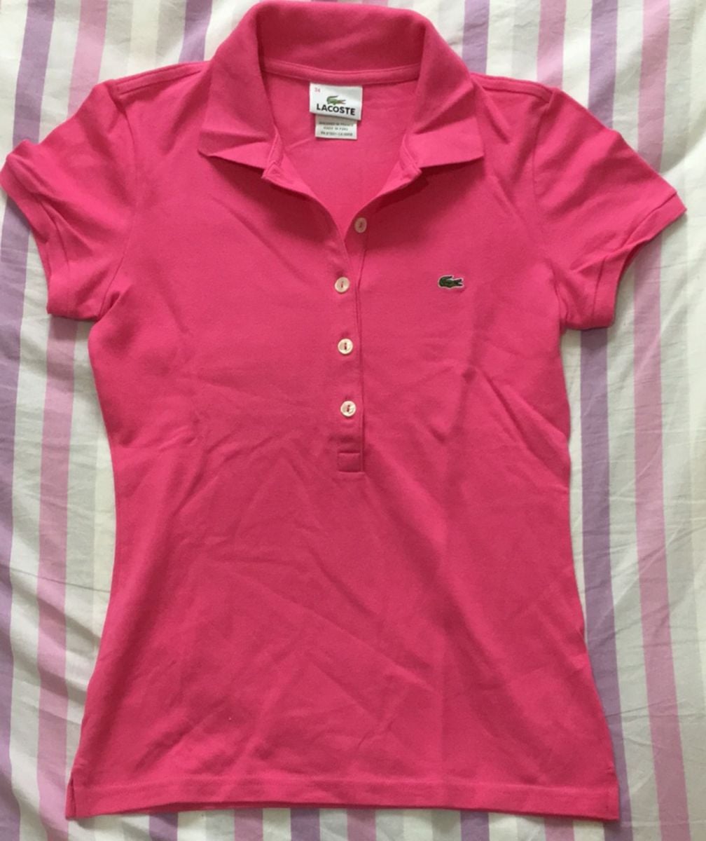polo lacoste feminina