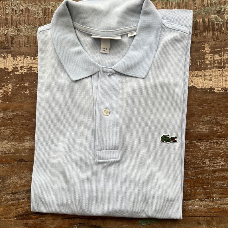 Camisa Polo Lacoste Classic Fit Branca - Compre Agora