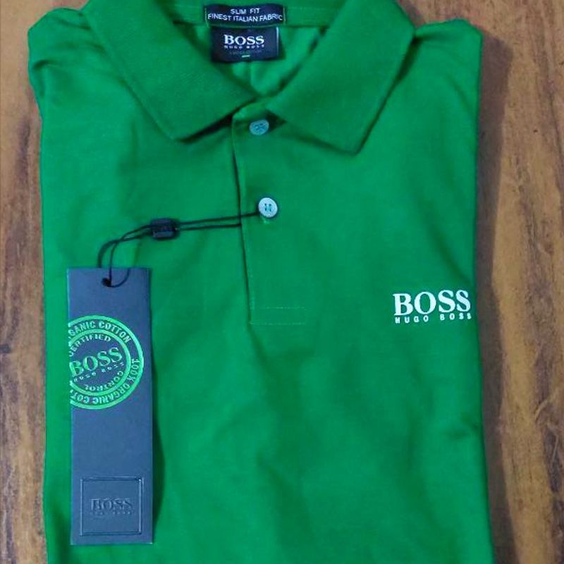 Polo hugo outlet boss verde