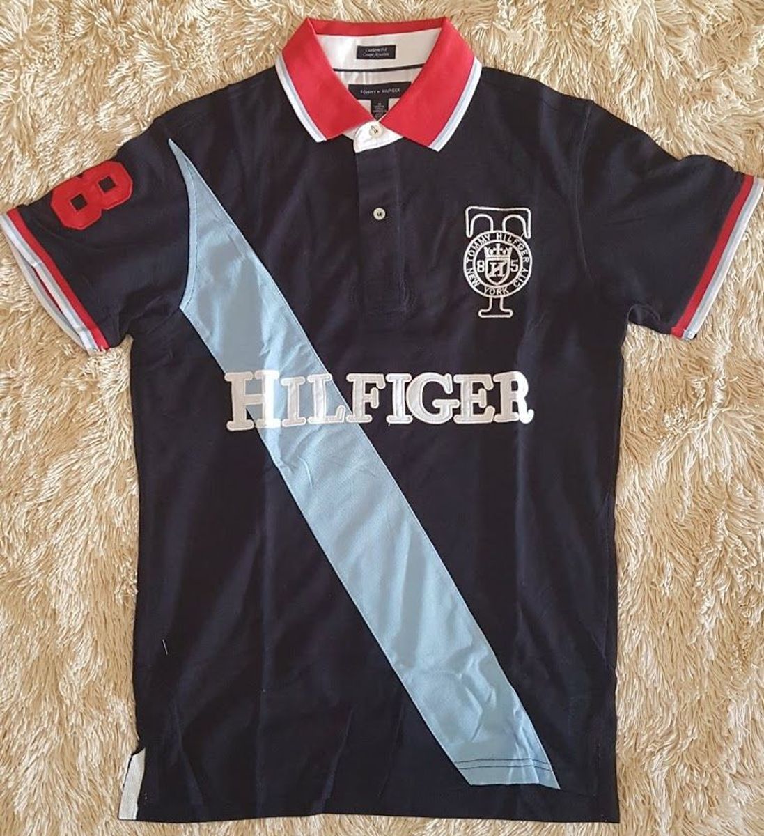 camisa tommy hilfiger polo masculina