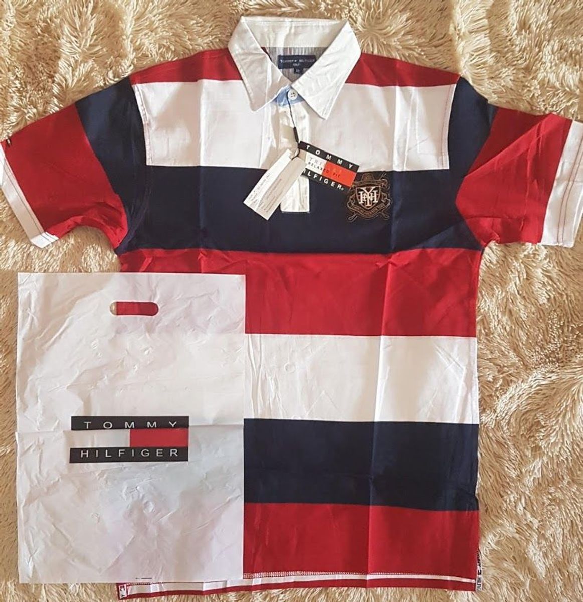 tommy hilfiger camisas masculinas originais