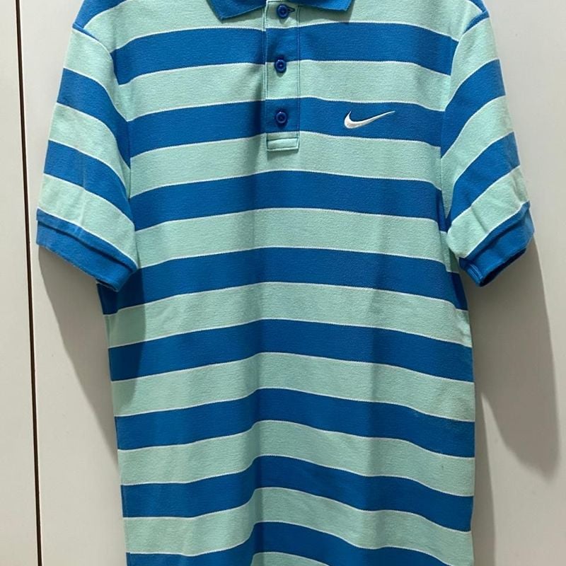 Camisa polo nike listrada fashion