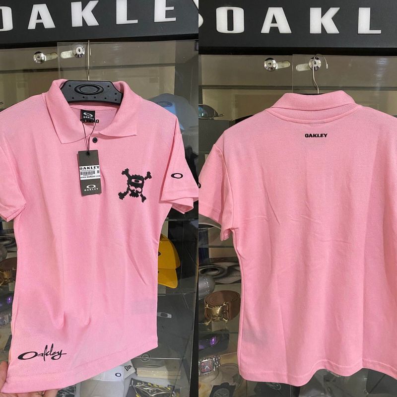 Camisa Polo Oakley Feminina Skull Rosa | Camiseta Masculina Oakley Nunca  Usado 89172761 | enjoei