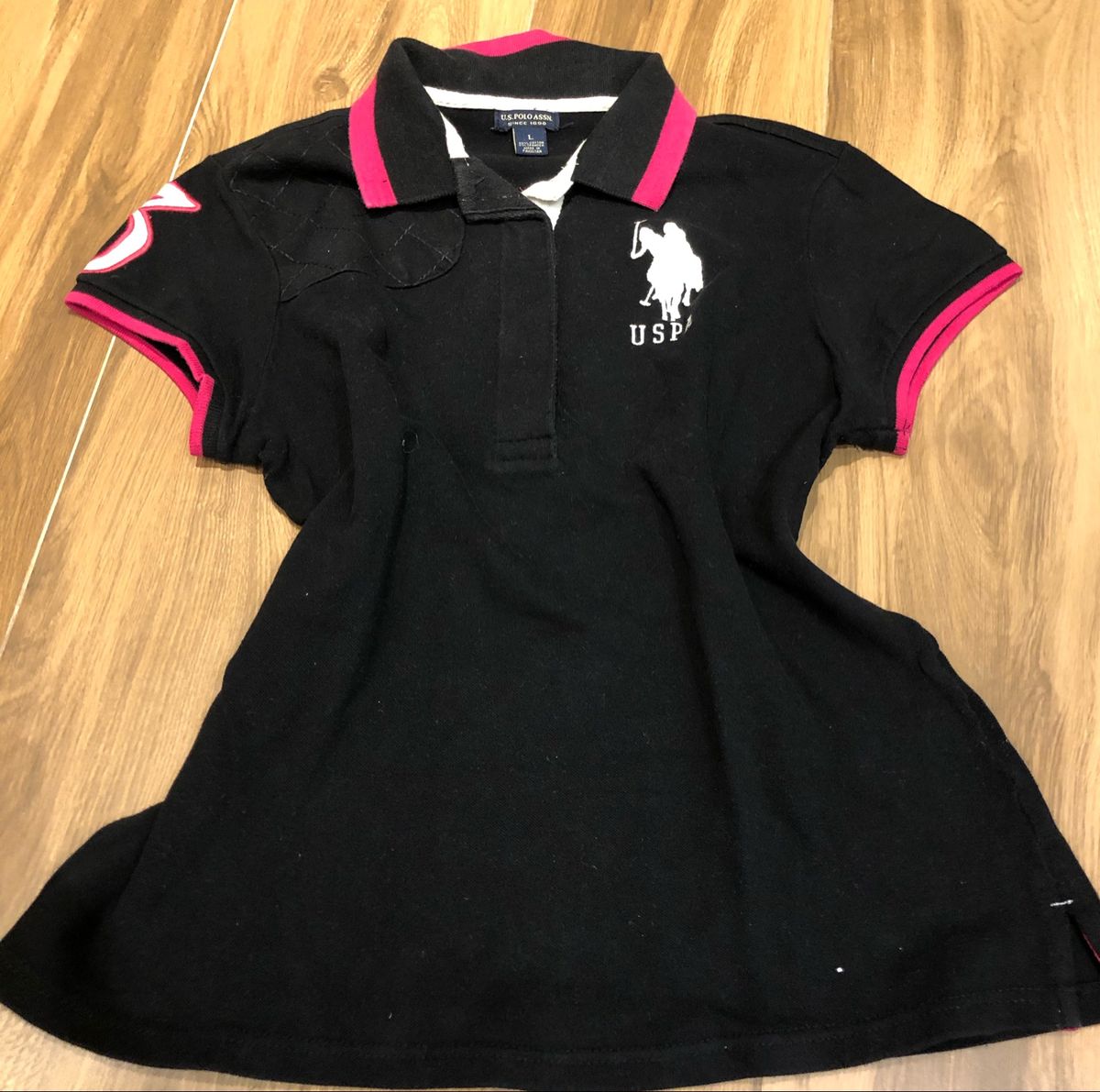 Camisa polo 2024 feminina preta