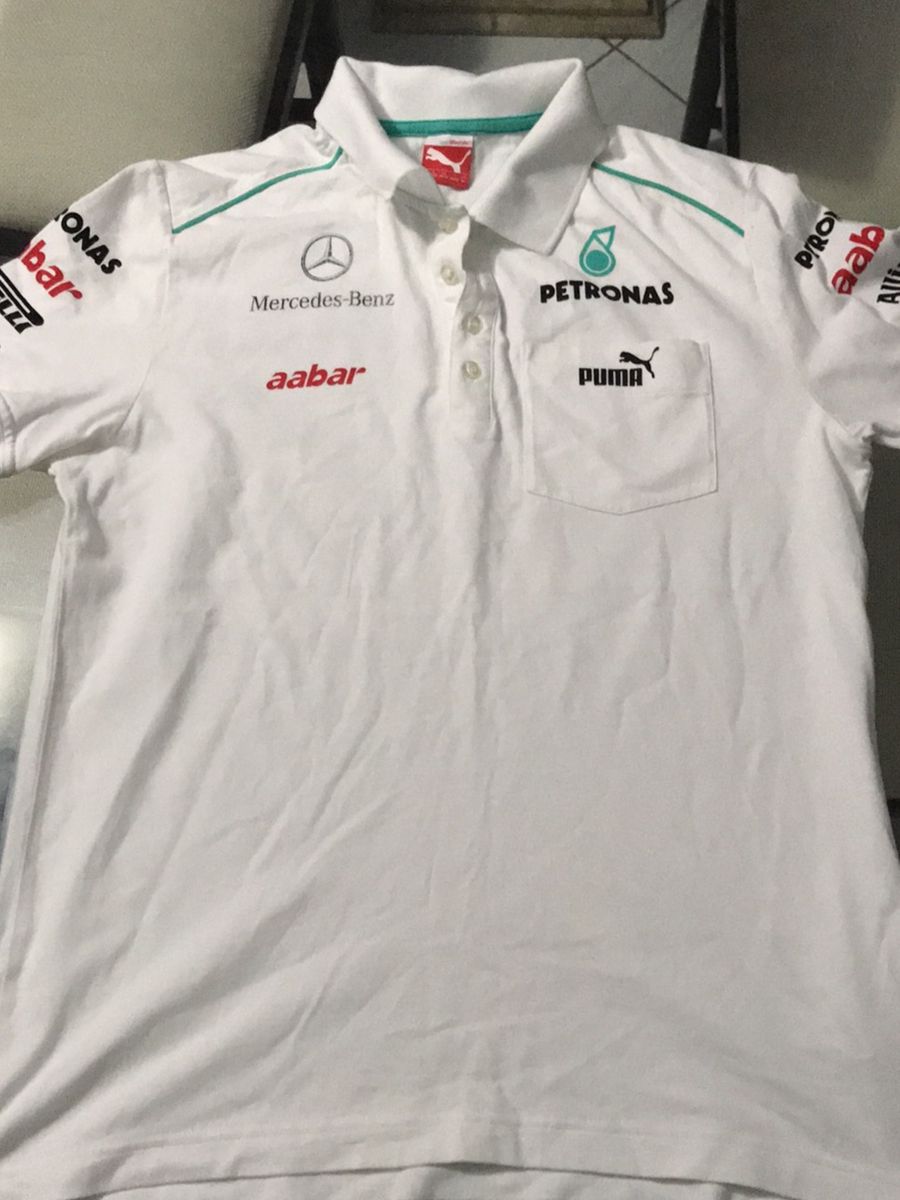 camisa polo puma mercedes