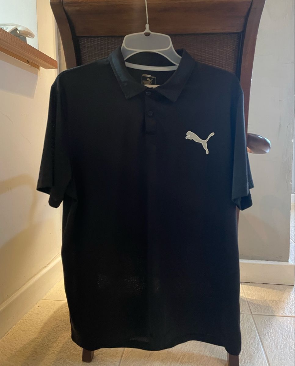 Camisa polo best sale puma preta