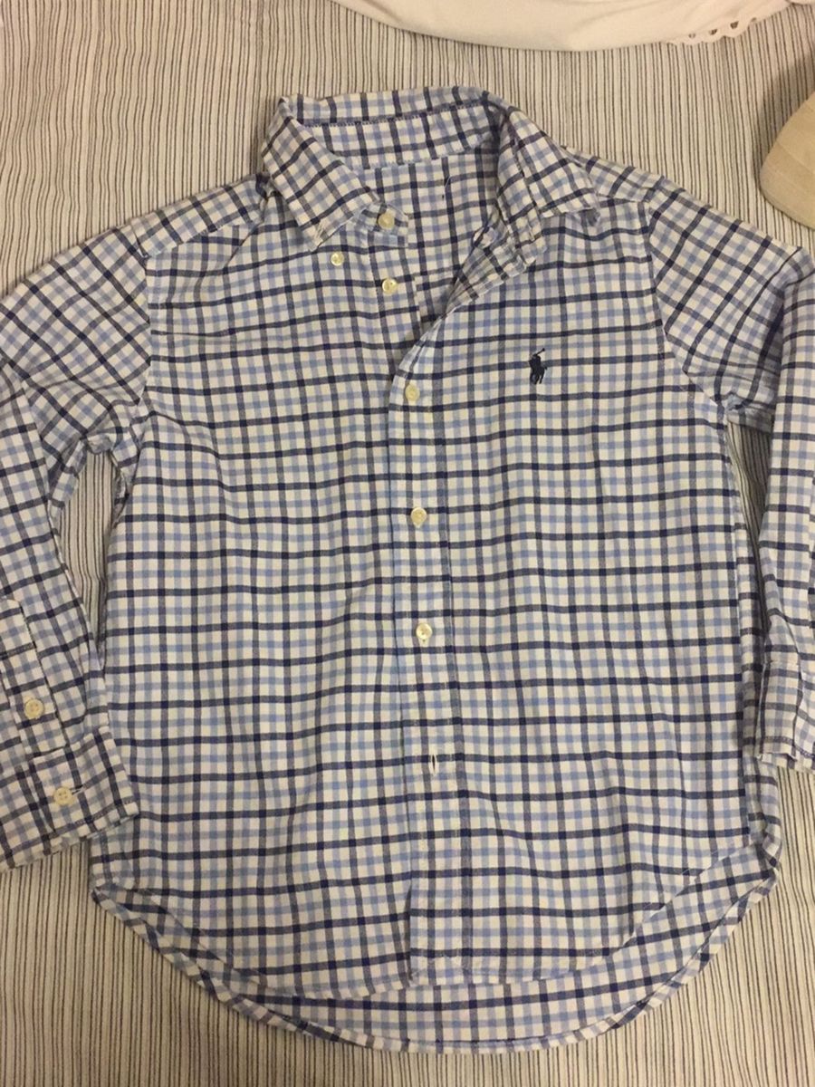 camisa ralph lauren infantil
