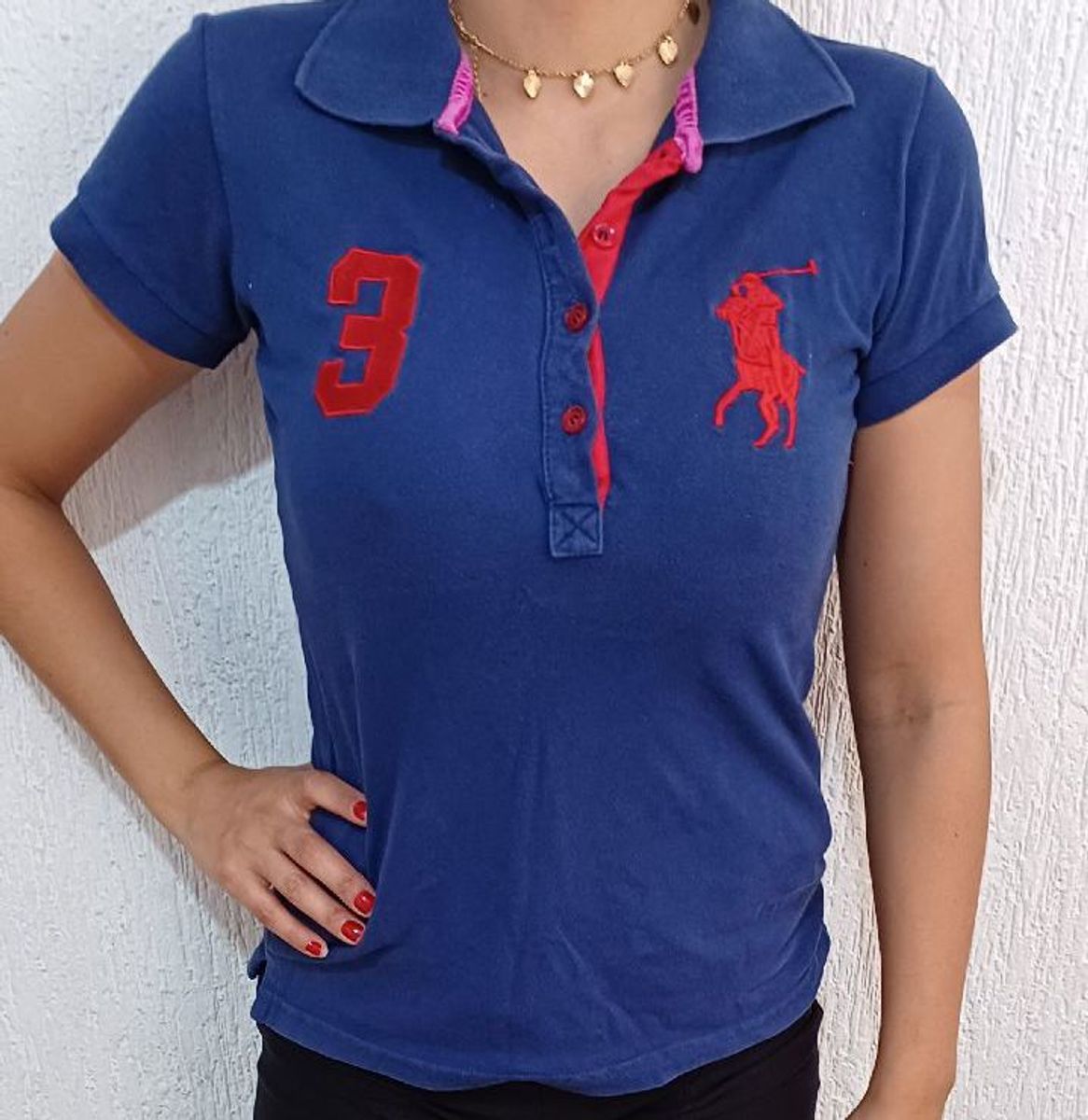 Camisa feminina polo ralph hot sale lauren