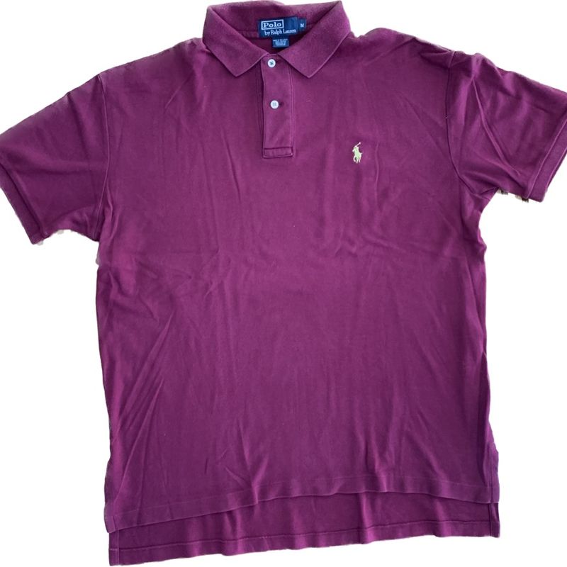 Camiseta Polo Ralph lauren Masculina Vinho