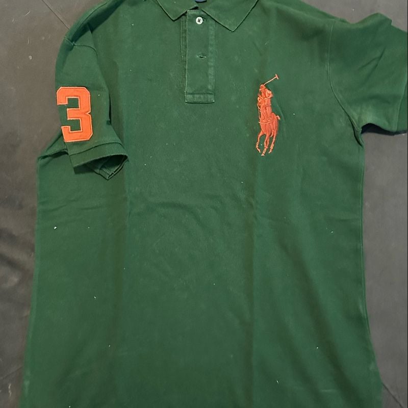 Camiseta polo ralph lauren verde hot sale