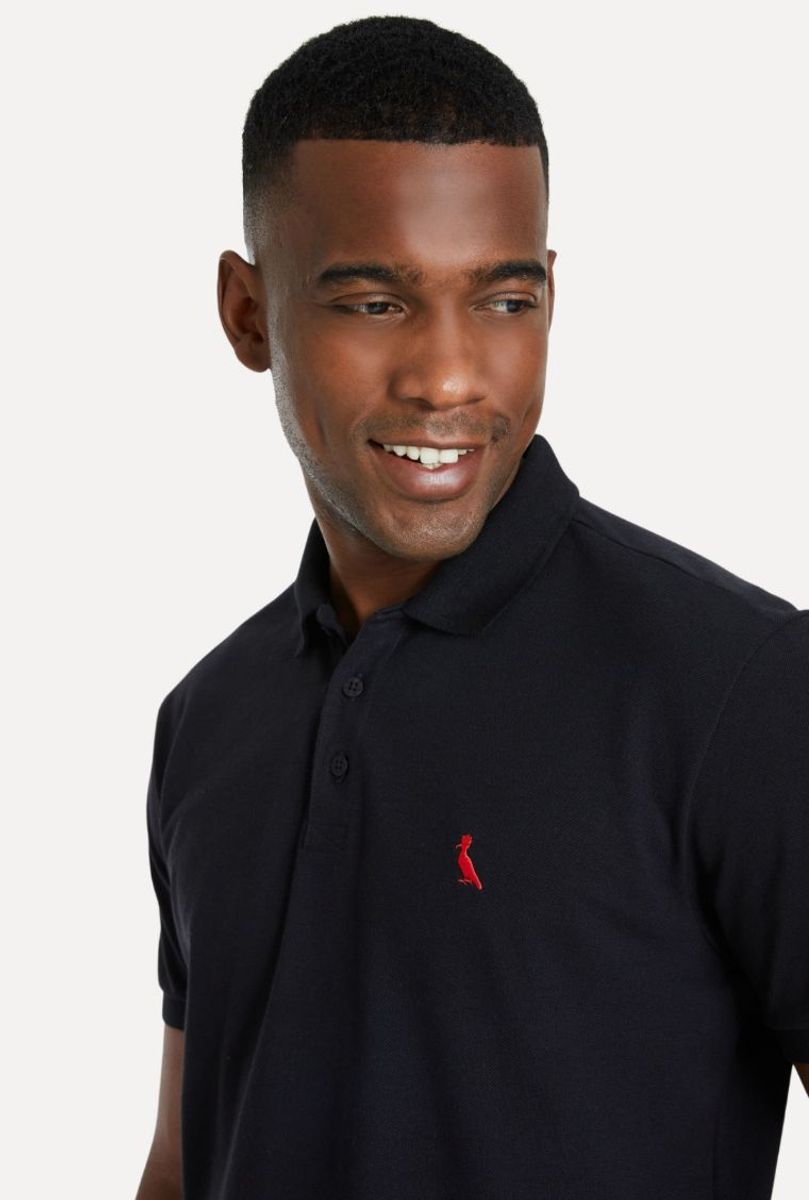 Camisa Polo Reserva Piquet Preto M Original | Camisa Masculina Reserva ...