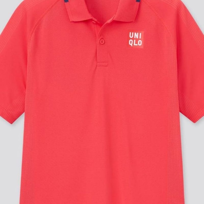 Camisa Polo Tenis Dry-Ex Uniqlo Roger Federer Vermelha Xs, Camisa  Masculina Uniqlo Nunca Usado 89049600