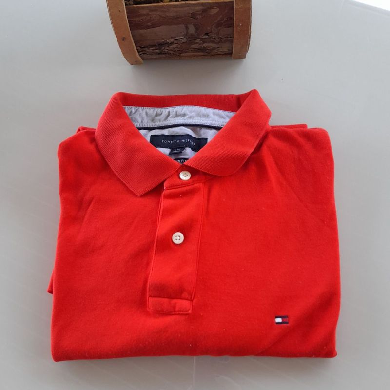 Camisa Polo Tommy, Camisa Masculina Tommy Hilfiger Usado 83910181