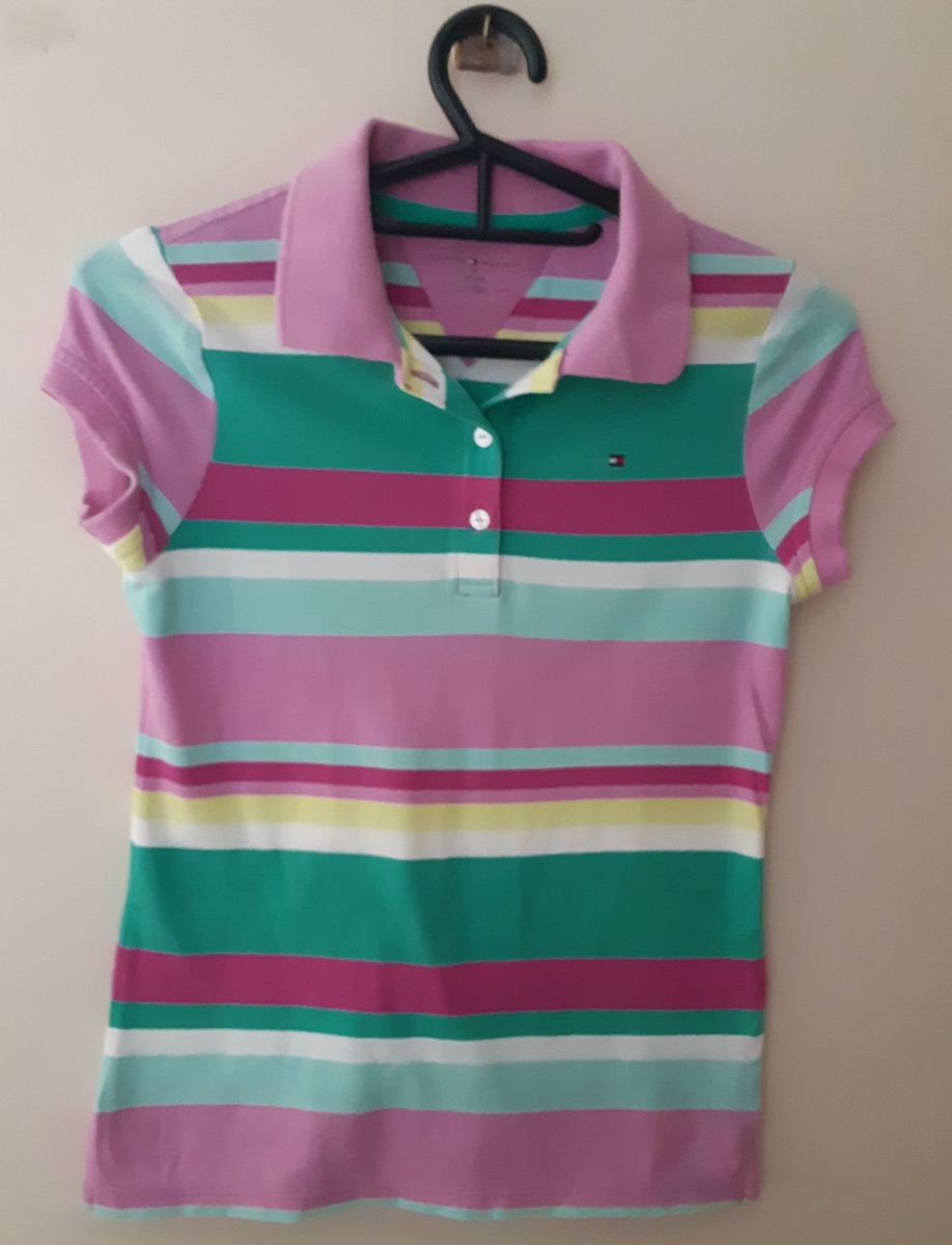 polo tommy infantil feminina