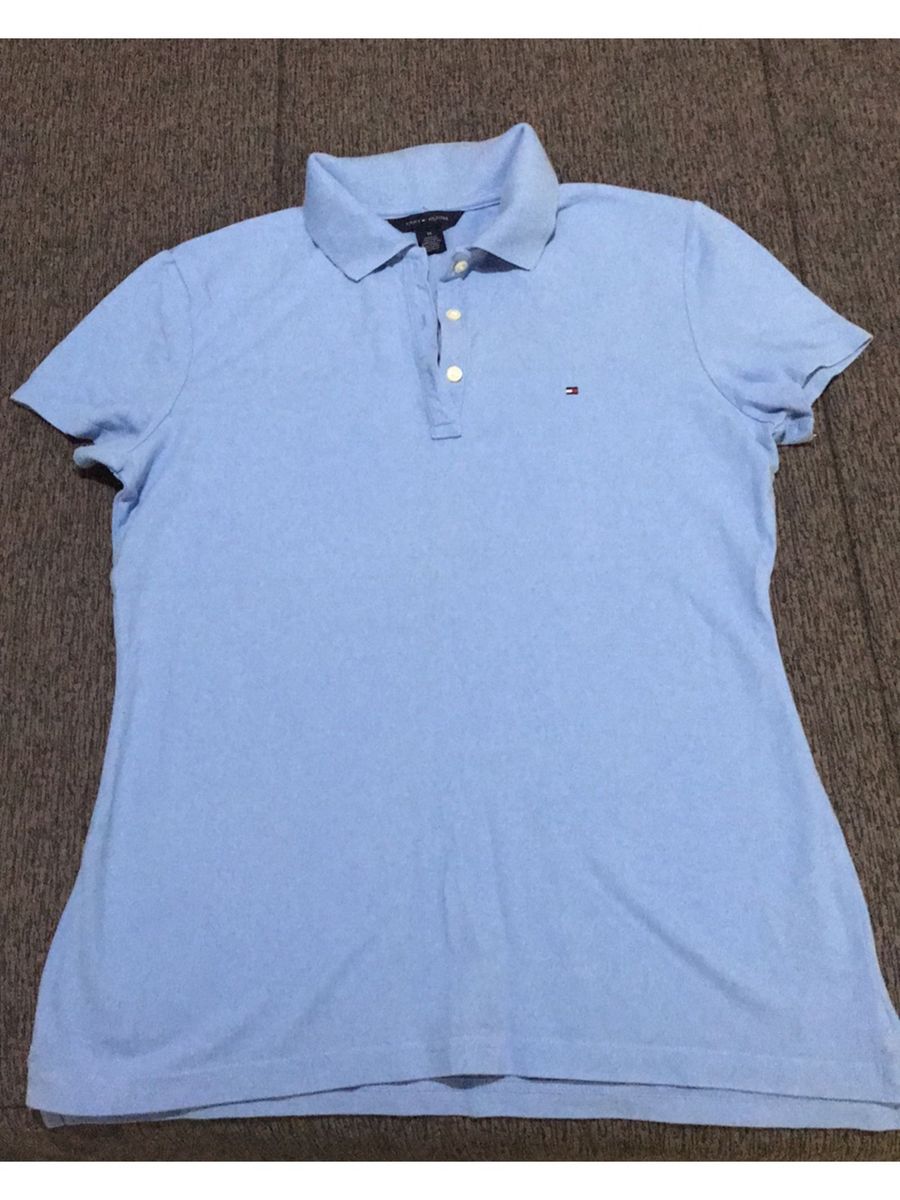 camisa polo tommy hilfiger feminina