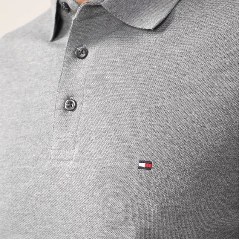 Camiseta Tommy Hilfiger Bordada Cinza  Design de camisa polo, Tommy  hilfiger, Camiseta