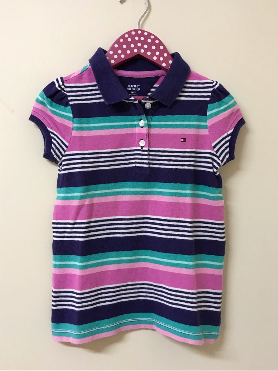camisa polo tommy infantil