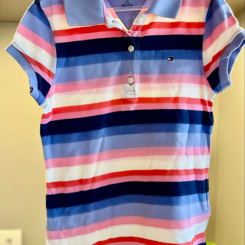 Polo tommy best sale infantil feminina