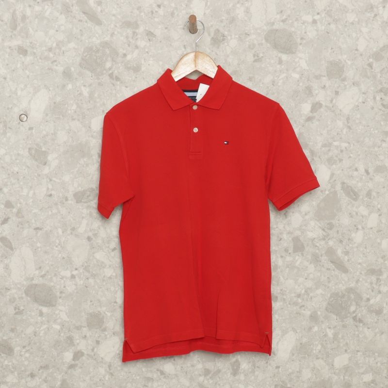 Polo Vermelha Camisa Polo Tommy Infantil Camisa Polo Vermelha