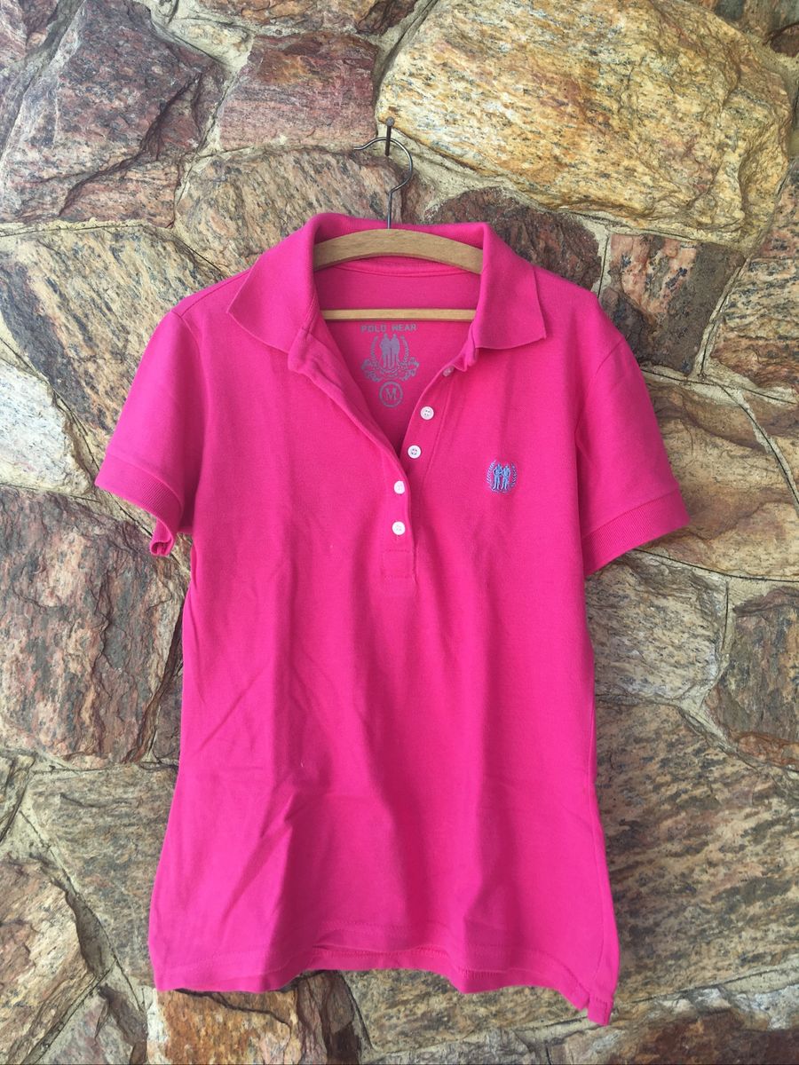 camiseta polo feminina polo wear