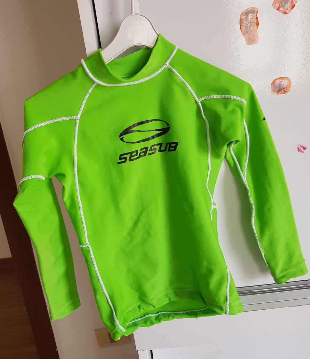 camisa protetora de sol infantil