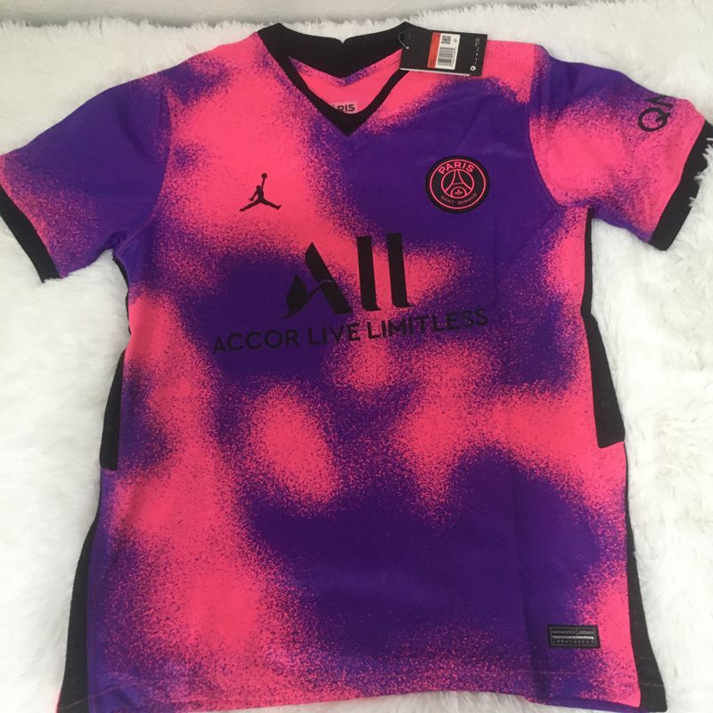 Camiseta psg jordan online rosa