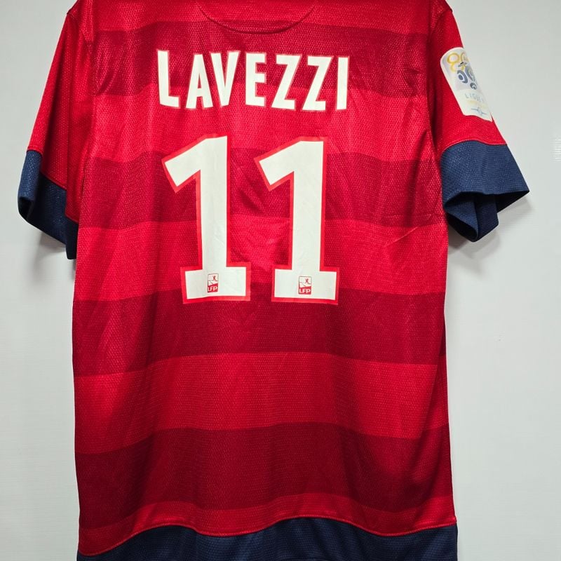 Camisa Psg 3rd 11-12 Lavezzi 11 Ligue 1 de Jogo | Nike Usado