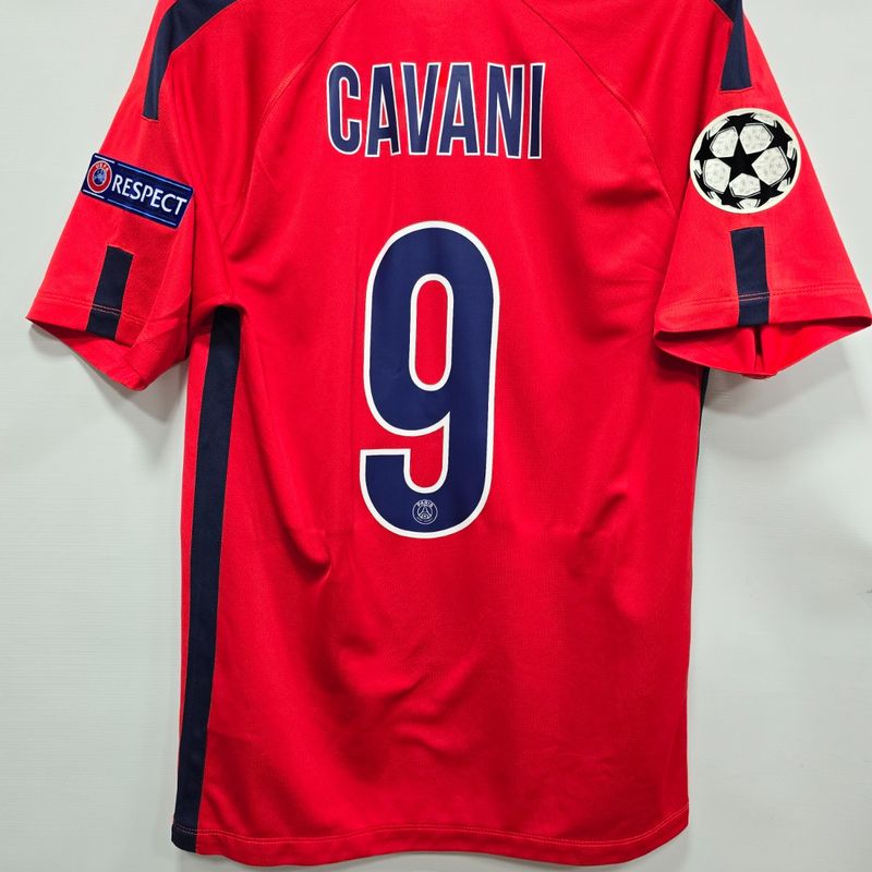 Camisa Psg 3rd 14-15 Cavani 9 Champions League Importada Oficial