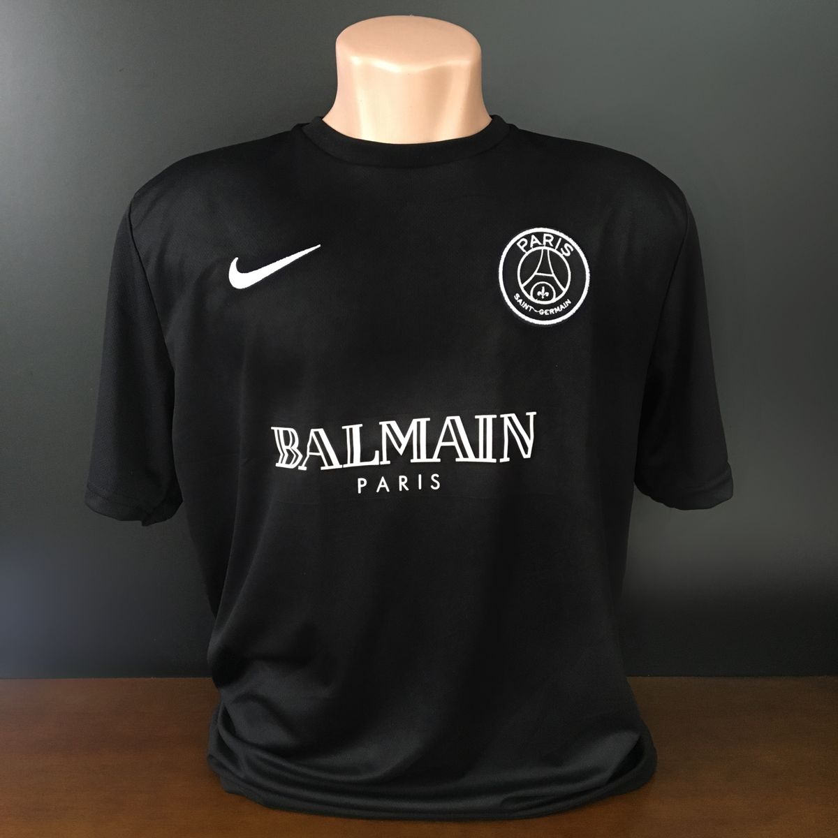 Camisa Psg - Edição Balmain | Camisa Masculina Nike Novo ...