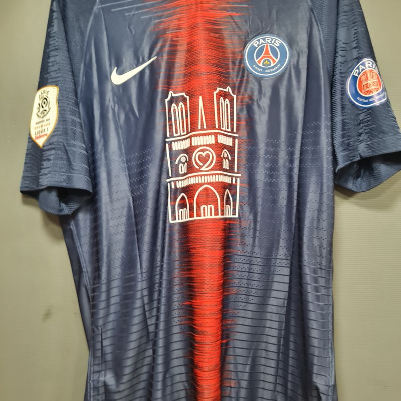 Camisa Psg Home 18 19 G Modelo Jogador Notre Dame 7 Nike Nunca Usado 95838242 enjoei