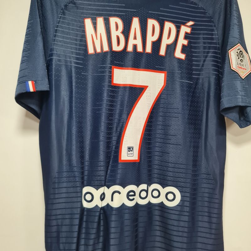 Camisa Psg Home 19-20 G Modelo Jogador Mbappe 7 | Nike Nunca Usado