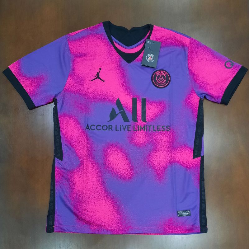 Camiseta psg jordan discount rosa