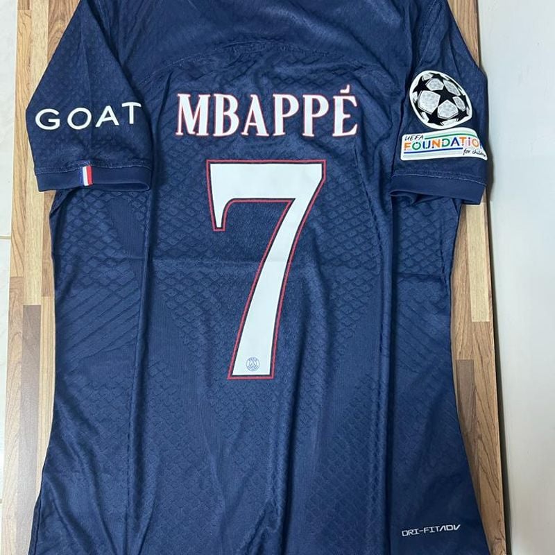 Nike PSG MBAPPÉ 7 シャツ 2018年モデル Camisa Paris Saint-Germain – Jordan Preta 18/19 MBAPPE 7